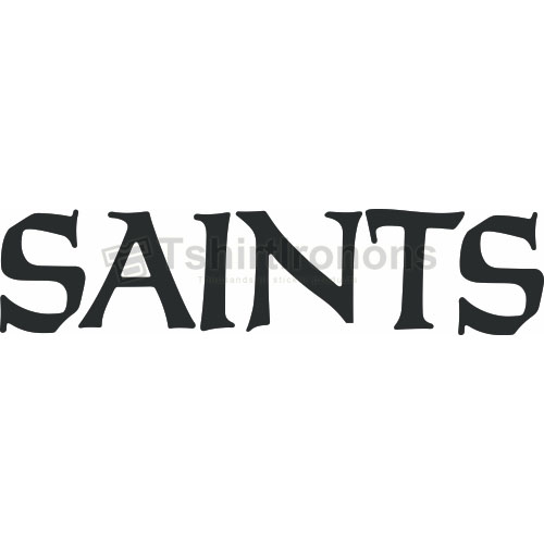 New Orleans Saints T-shirts Iron On Transfers N612